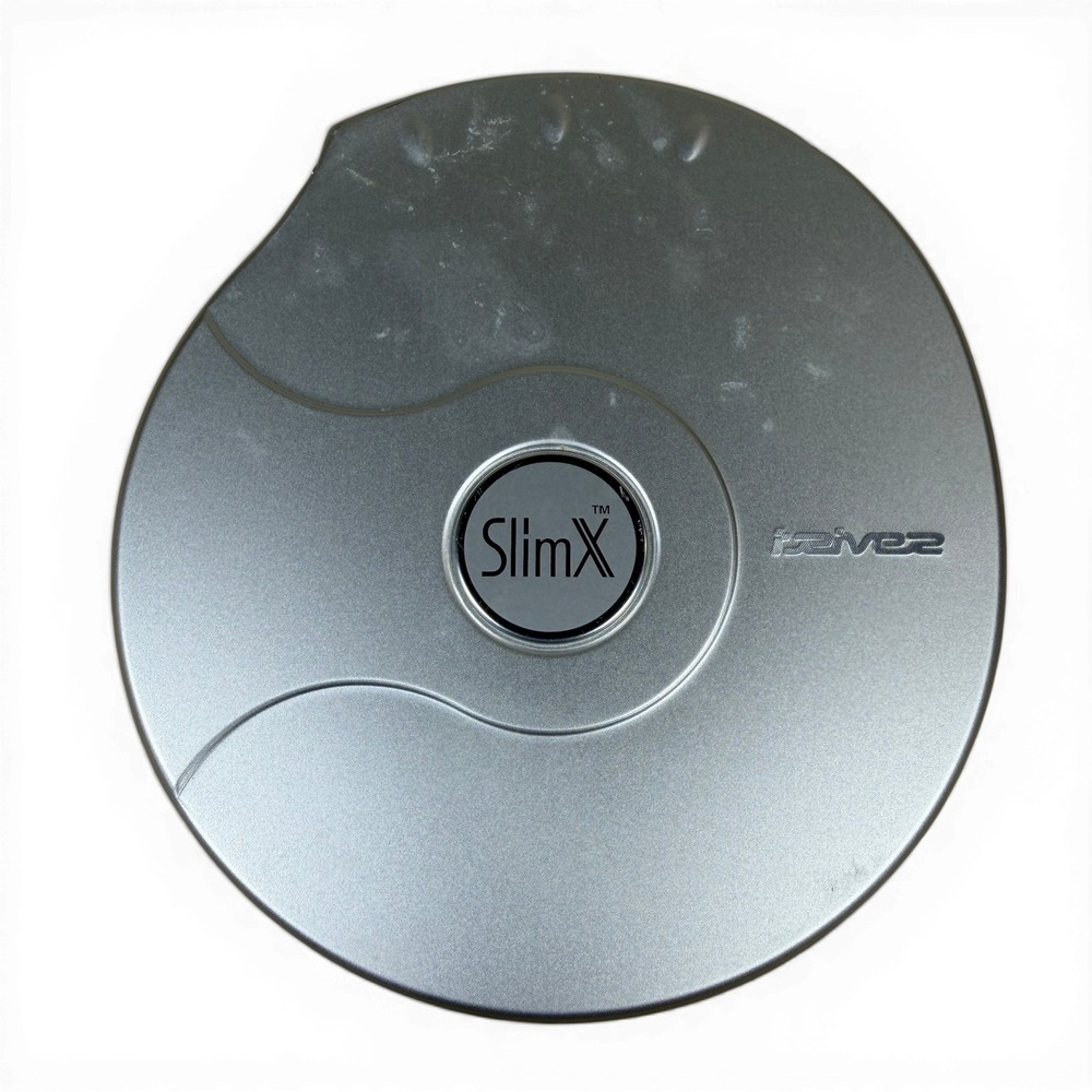 iRiver SlimX iMP-350 Portable CD Player Silver MP3 WMA FM Tuner FOR‎ PARTS
